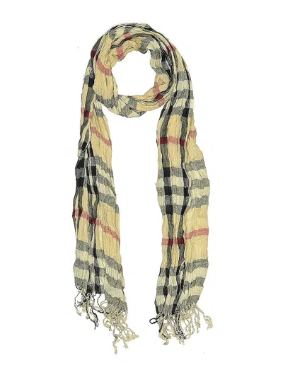 Pre-owned Unbranded Scarf In Brown