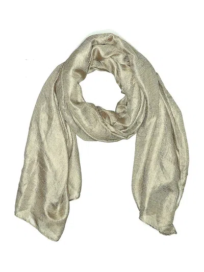 Pre-owned Unbranded Scarf In Brown