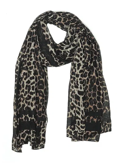 Pre-owned Unbranded Scarf In Brown