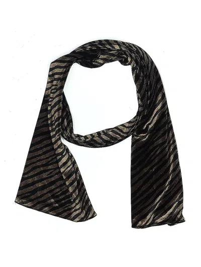 Pre-owned Unbranded Scarf In Brown