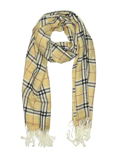 Pre-owned Unbranded Scarf In Brown