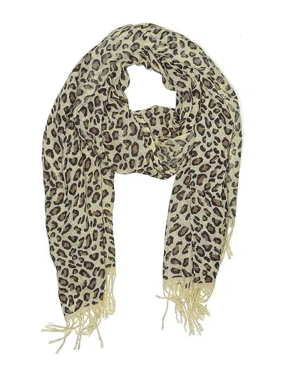 Pre-owned Unbranded Scarf In Brown