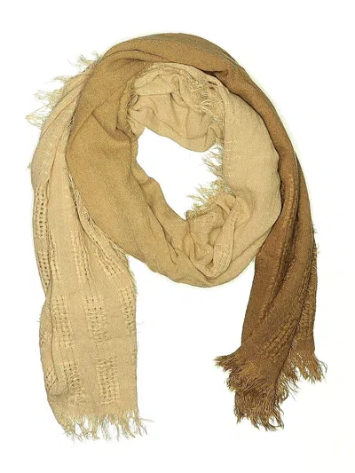 Pre-owned Unbranded Scarf In Brown