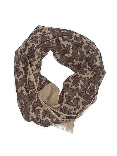 Pre-owned Unbranded Scarf In Brown