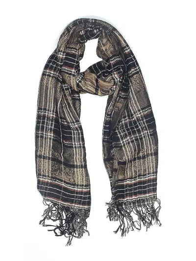 Pre-owned Unbranded Scarf In Brown