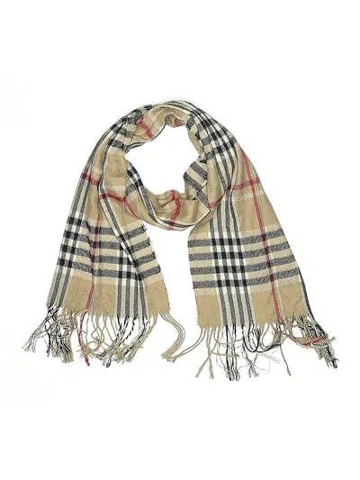 Pre-owned Unbranded Scarf In Brown