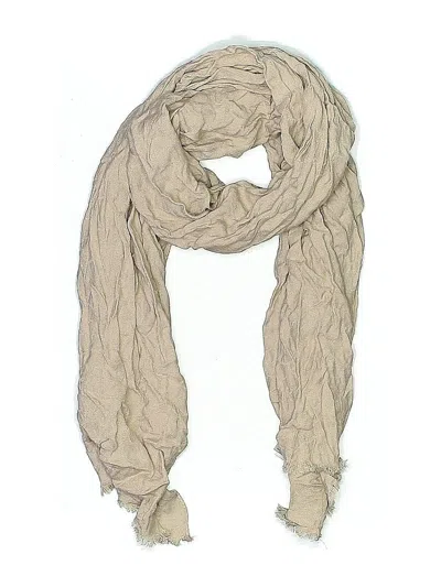 Pre-owned Unbranded Scarf In Brown