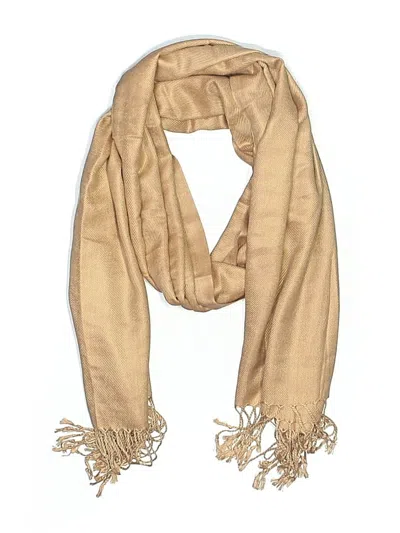 Pre-owned Unbranded Scarf In Brown