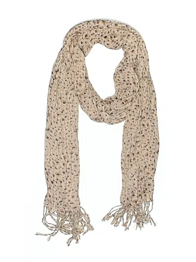 Pre-owned Unbranded Scarf In Brown