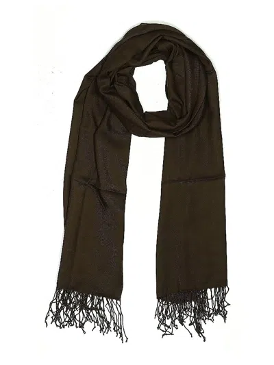 Pre-owned Unbranded Scarf In Brown