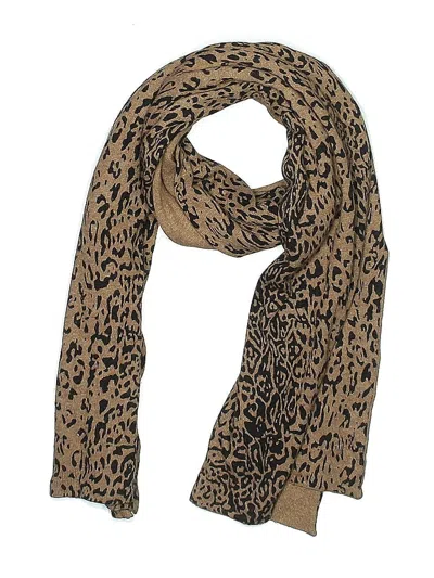 Pre-owned Unbranded Scarf In Brown