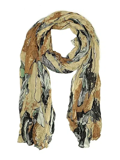 Pre-owned Unbranded Scarf In Brown