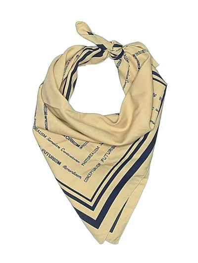 Pre-owned Unbranded Scarf In Brown