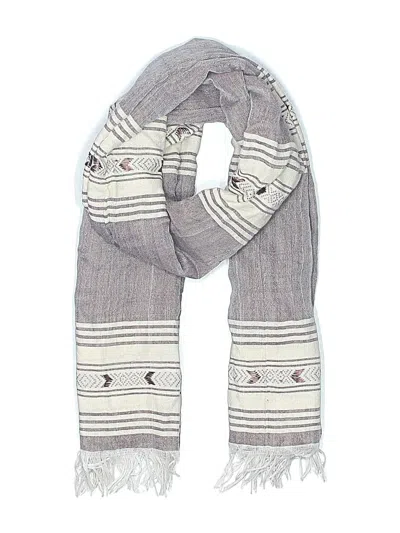 Pre-owned Unbranded Scarf In Brown