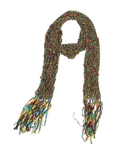 Pre-owned Unbranded Scarf In Brown