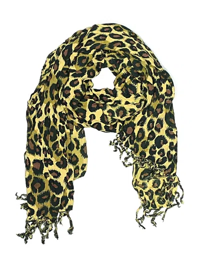 Pre-owned Unbranded Scarf In Brown