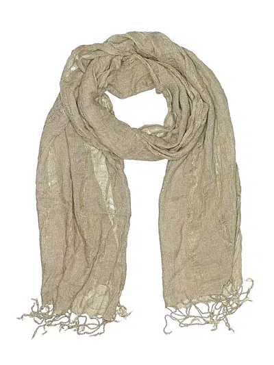 Pre-owned Unbranded Scarf In Brown