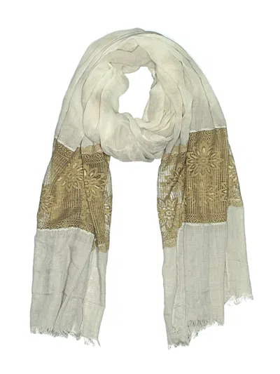 Pre-owned Unbranded Scarf In Brown