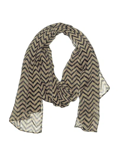 Pre-owned Unbranded Scarf In Brown