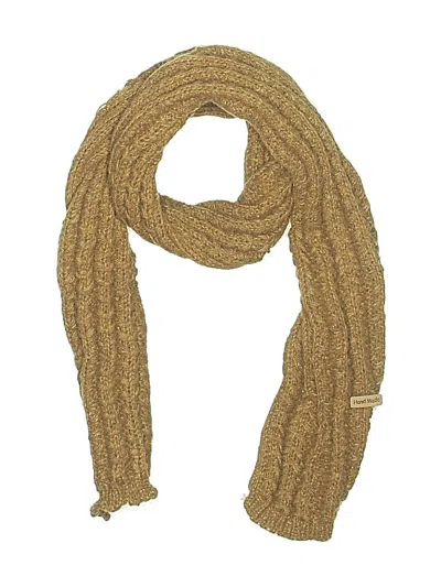 Pre-owned Unbranded Scarf In Brown
