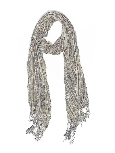 Pre-owned Unbranded Scarf In Brown