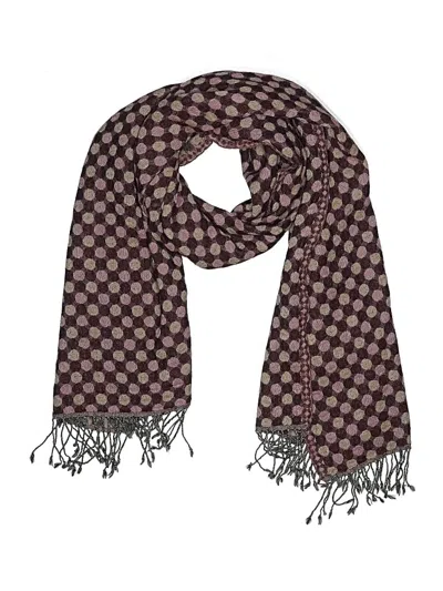 Pre-owned Unbranded Scarf In Brown