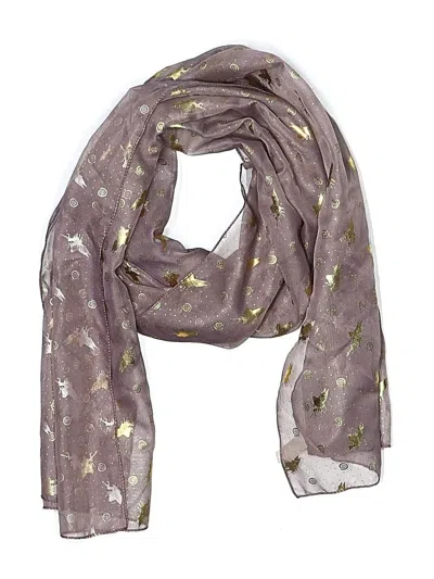 Pre-owned Unbranded Scarf In Brown