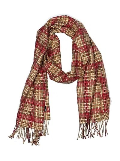 Pre-owned Unbranded Scarf In Brown