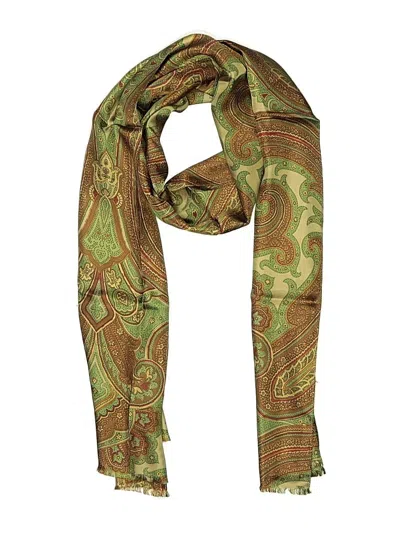 Pre-owned Unbranded Scarf In Brown