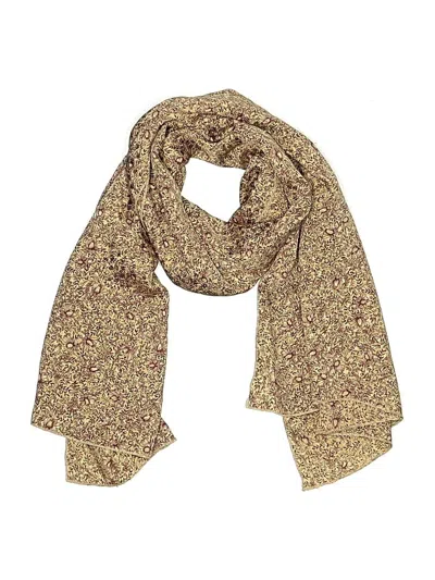 Pre-owned Unbranded Scarf In Brown