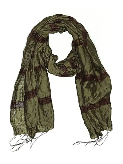 Pre-owned Unbranded Scarf In Brown