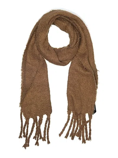 Pre-owned Unbranded Scarf In Brown