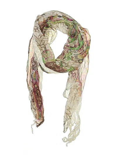 Pre-owned Unbranded Scarf In Brown