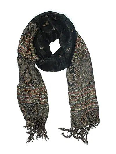 Pre-owned Unbranded Scarf In Brown