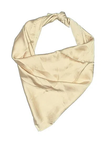 Pre-owned Unbranded Scarf In Brown