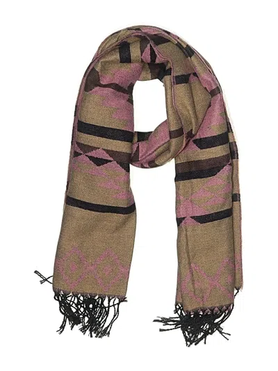 Pre-owned Unbranded Scarf In Brown