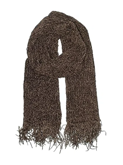 Pre-owned Unbranded Scarf In Brown