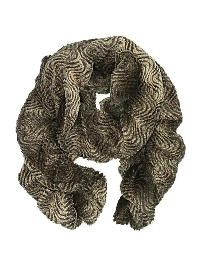 Pre-owned Unbranded Scarf In Brown