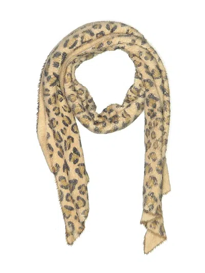 Pre-owned Unbranded Scarf In Brown
