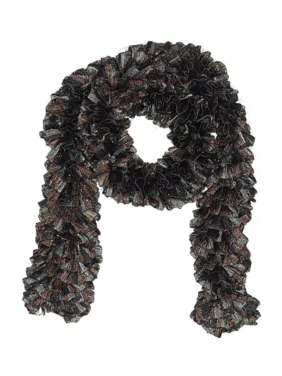 Pre-owned Unbranded Scarf In Brown