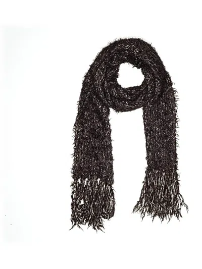 Pre-owned Unbranded Scarf In Brown
