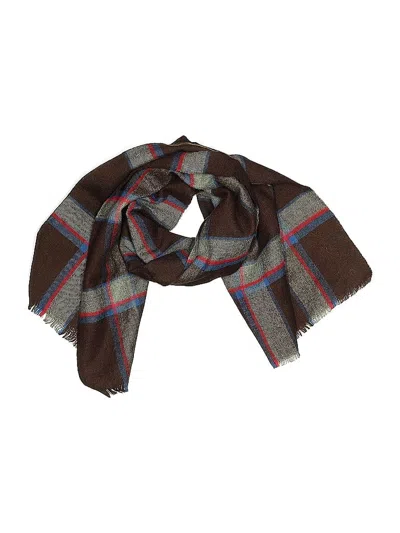 Pre-owned Unbranded Scarf In Brown