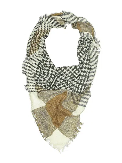 Pre-owned Unbranded Scarf In Brown