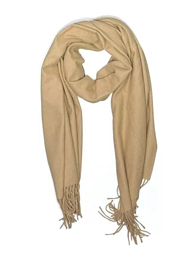 Pre-owned Unbranded Scarf In Brown
