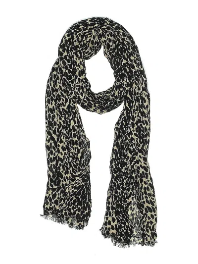 Pre-owned Unbranded Scarf In Brown