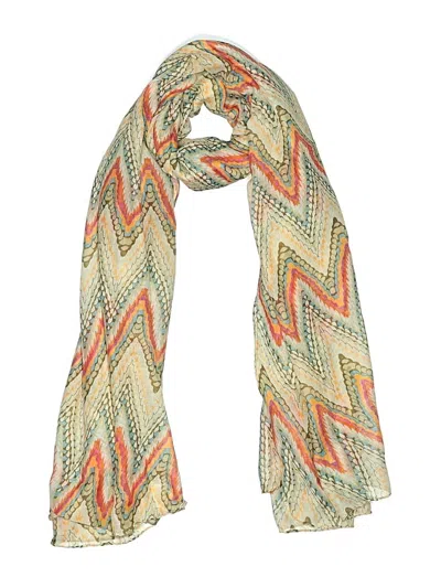 Pre-owned Unbranded Scarf In Brown