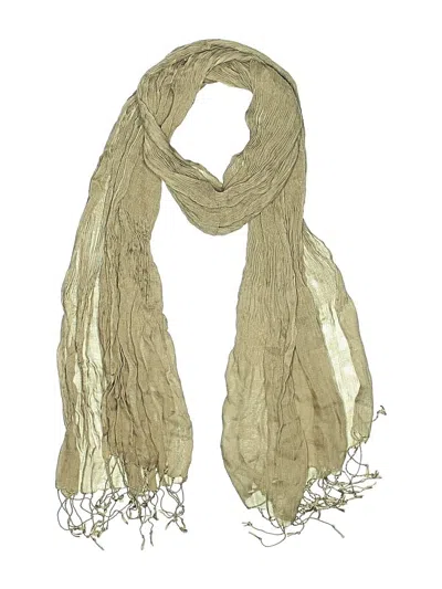 Pre-owned Unbranded Scarf In Brown