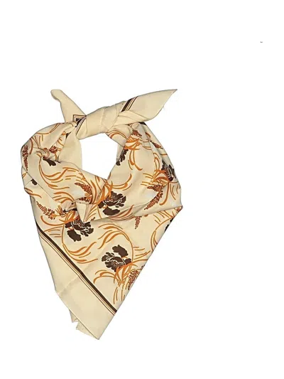 Pre-owned Unbranded Scarf In Brown