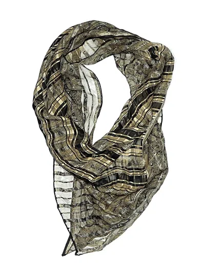 Pre-owned Unbranded Scarf In Brown