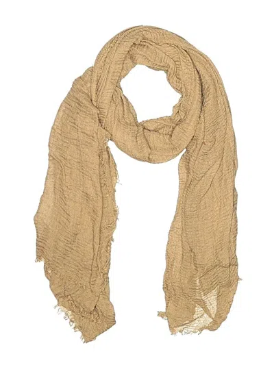 Pre-owned Unbranded Scarf In Brown